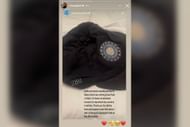 Ritika Sajdeh reacts as Rohit Sharma announces retirement from Test cricket (Image via Instagram-@ritssajdeh)